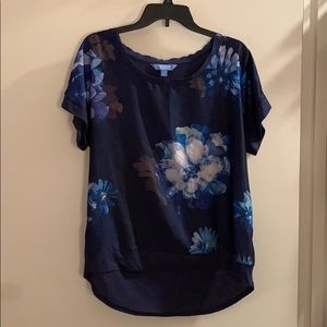 Vera Wang floral blouse